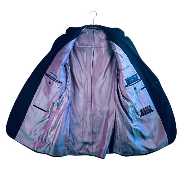 Tom James Executive Collection Mens Blazer Jacket Navy Blue Holland Sherry 40R - Picture 2 of 13